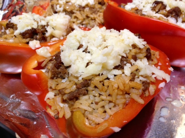 stuffed peppers finished