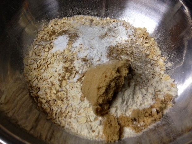 brown oatmeal soda bread dry ingredients