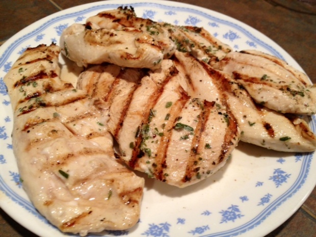 Fresh Herb Grilled Chicken finished