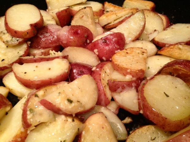 Parmesan Garlic Roasted Potatoes finished2