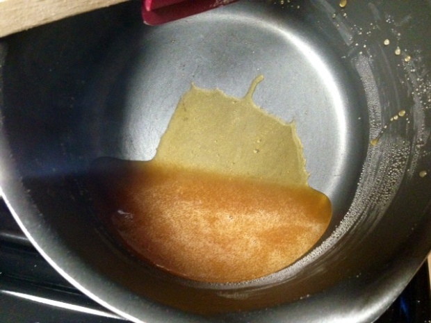 caramel pear pie oat crumble caramel sugar melted