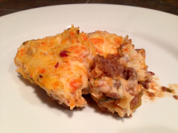 Shepherds Pie with Carrot Goat Cheese Mash piece