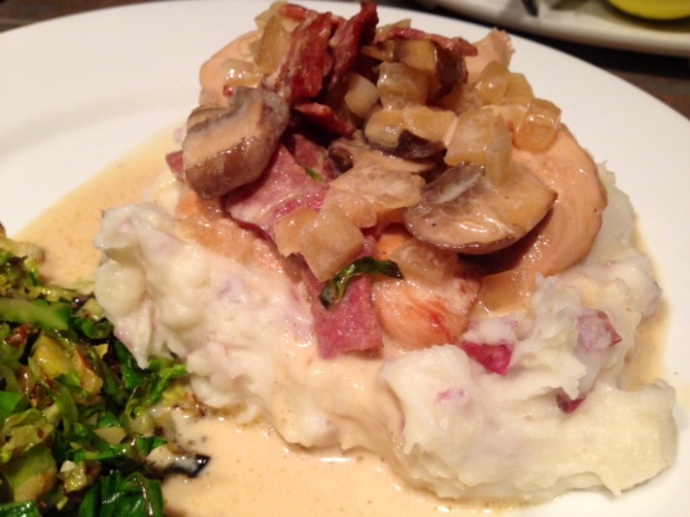 Coq au Riesling with Mashed Potatoes