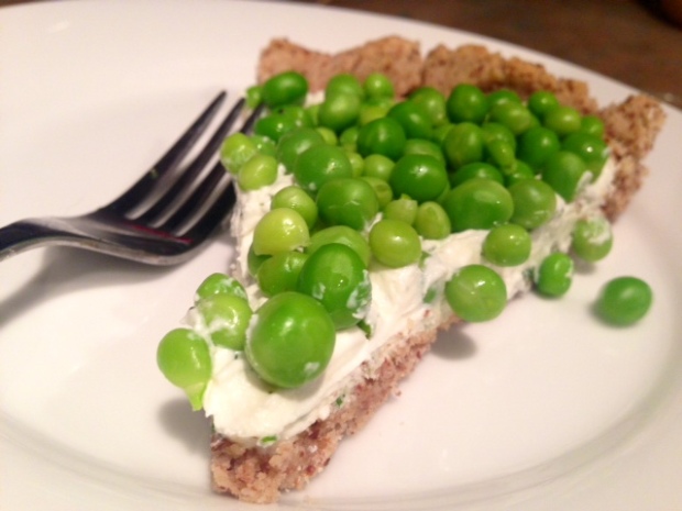 Herbed Goat Cheese & Spring Pea Tart2