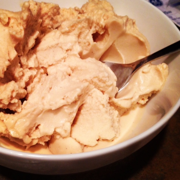 Peanut Butter & Honey Ice Cream with Sea Salt