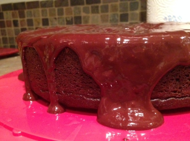 Chocolate Stout Cake finished