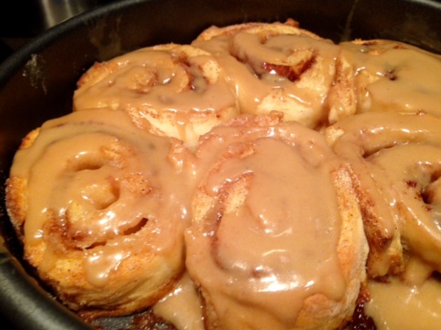 Cinnamon Rolls with Maple Frosting 3
