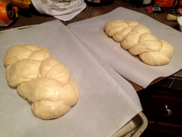 easy awesome challah bread braided second rise