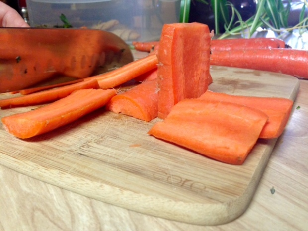 risotto primavera carrots diced