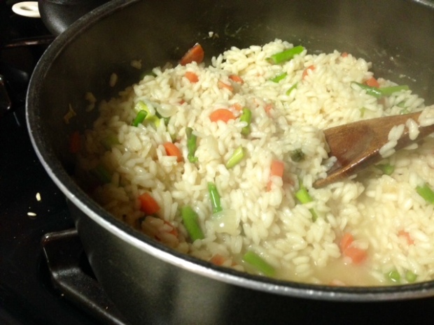 risotto primavera rice veggies 2