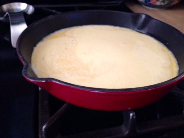 dutch baby batter hot pan